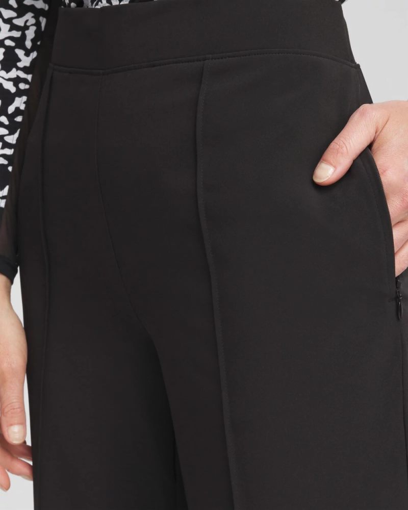 Chicos Zenergy® UPF Wide Leg Trousers - BLACK