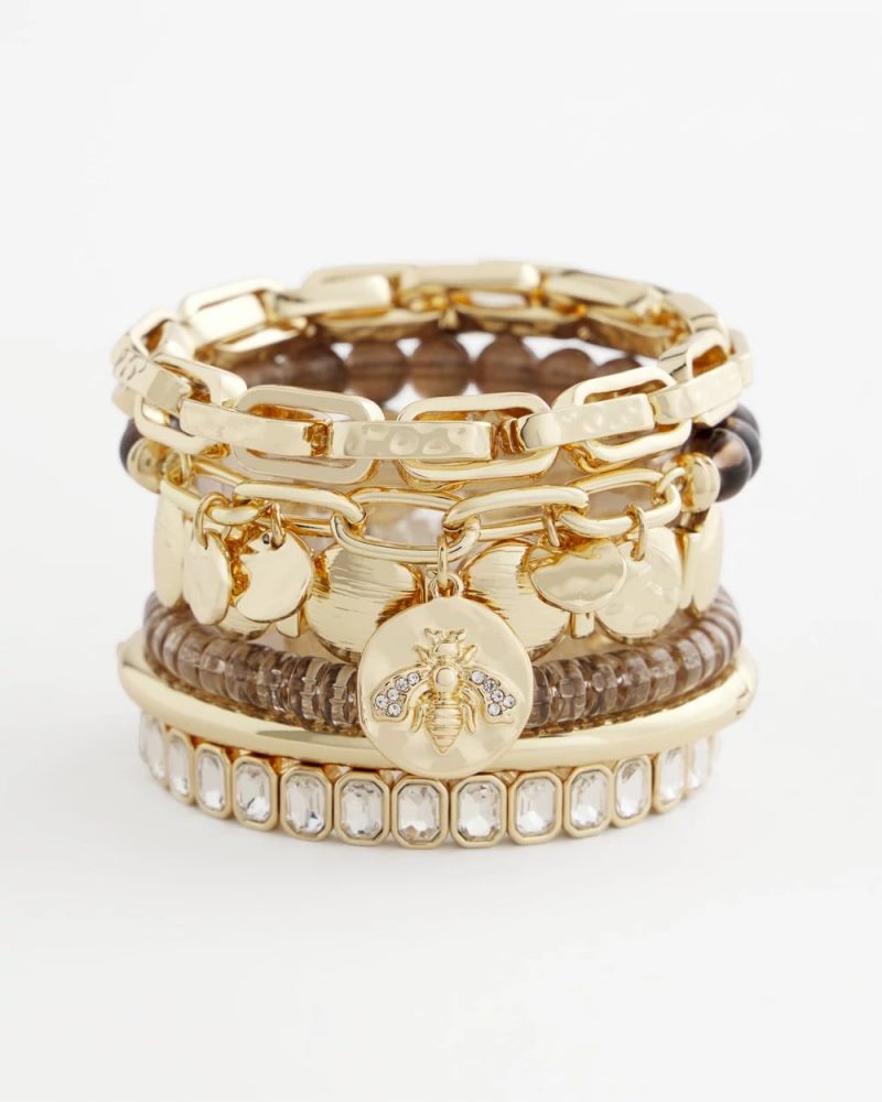Chicos Neutral Fireball Stretch Bracelet - NEUTRAL