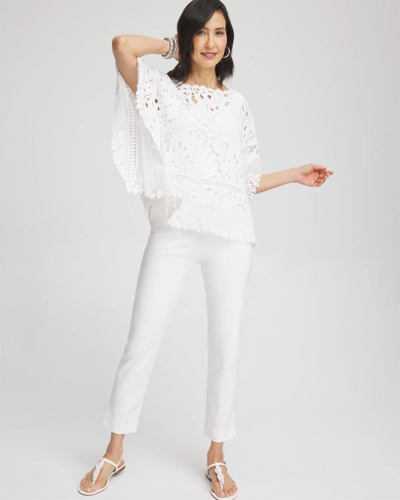 Chicos Brigitte™ Slim Ankle Pants - ALABASTER