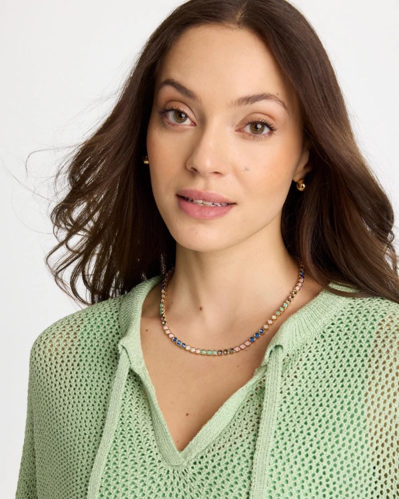 Chicos Tennis Necklace - MULTI