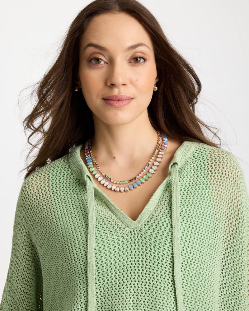 Chicos Tennis Necklace - MULTI