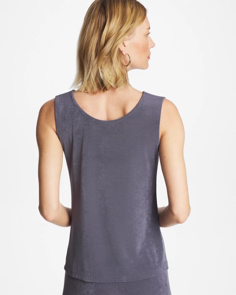 Chicos Travelers™ Convertible Tank - SOFT SLATE