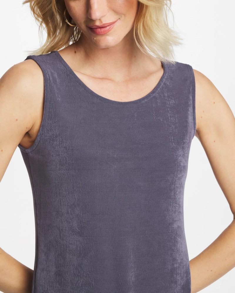 Chicos Travelers™ Convertible Tank - SOFT SLATE