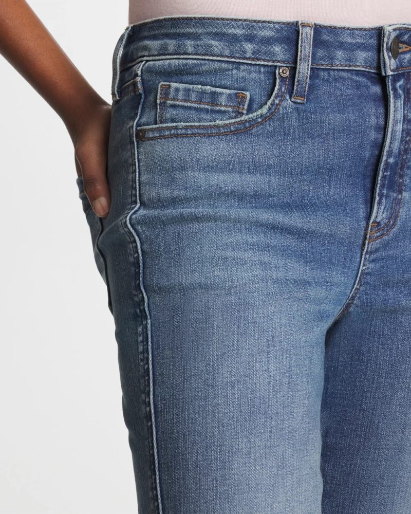 Chicos Petite Skinny Bootcut Flared Jeans - EVELYN INDIGO