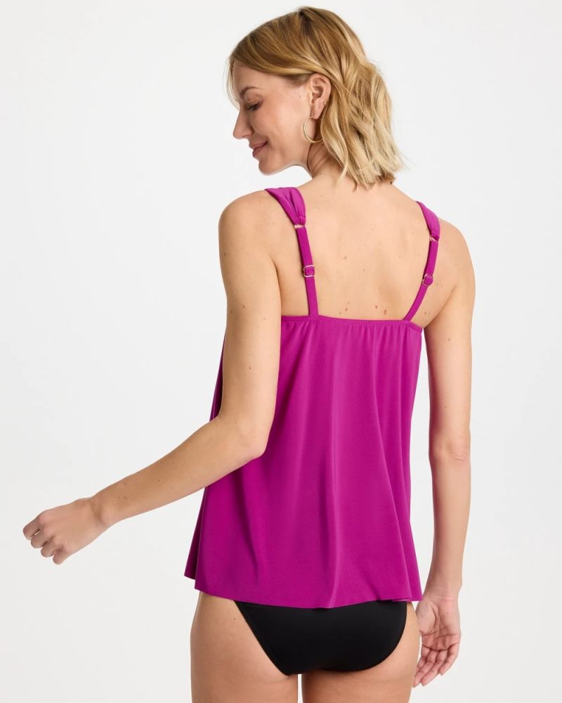 Chicos Miraclesuit® Razzle Dazzle Tank - FUSCHIA