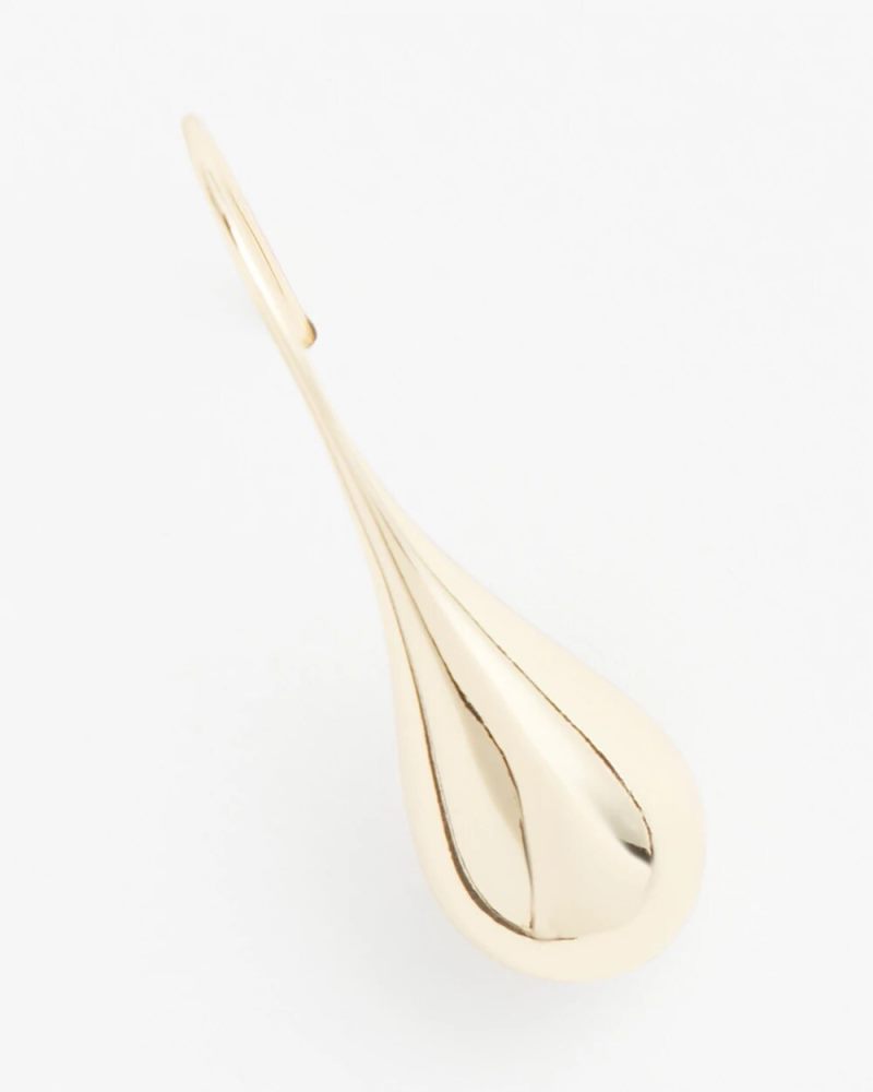 Chicos No Droop™ Gold Tone Teardrop Threader Earrings - GOLD