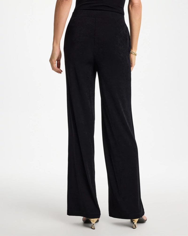Chicos Travelers™ Wide-Leg Pocket Pants - TRAVELERS BLACK