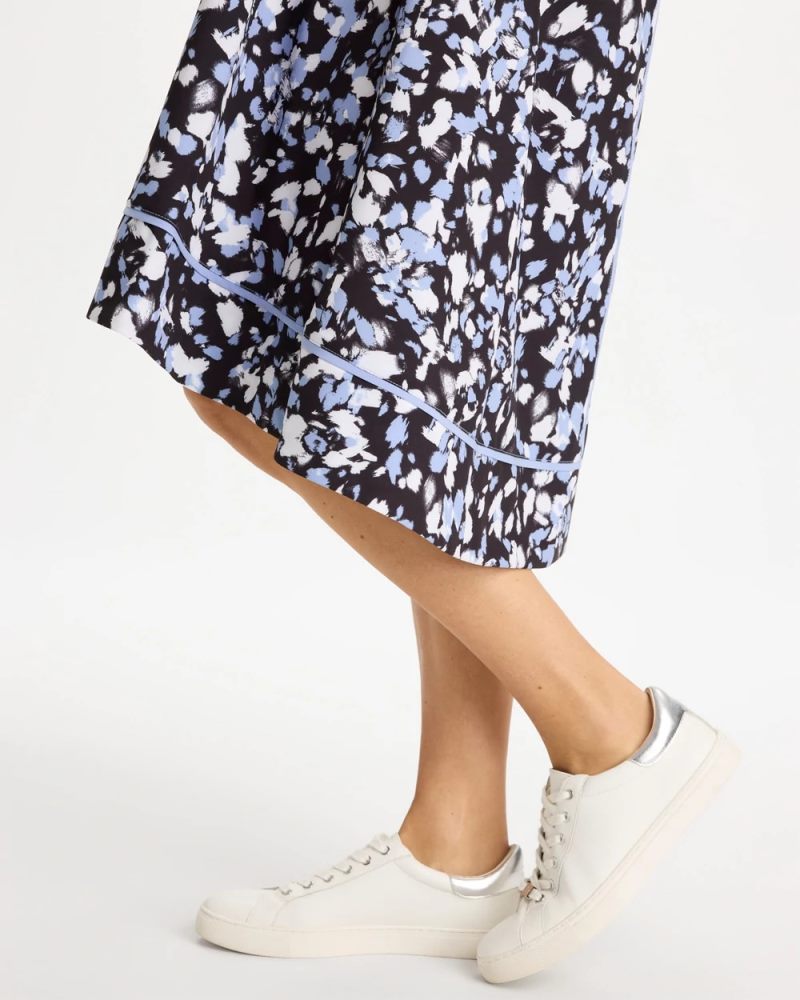 Chicos Zenergy® UPF Posh Dots Midi Dress - BLUE MUSE