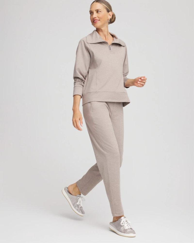Chicos Zenergy® Cloud Tapered Ankle Pants - ROCKY MOUNTAIN