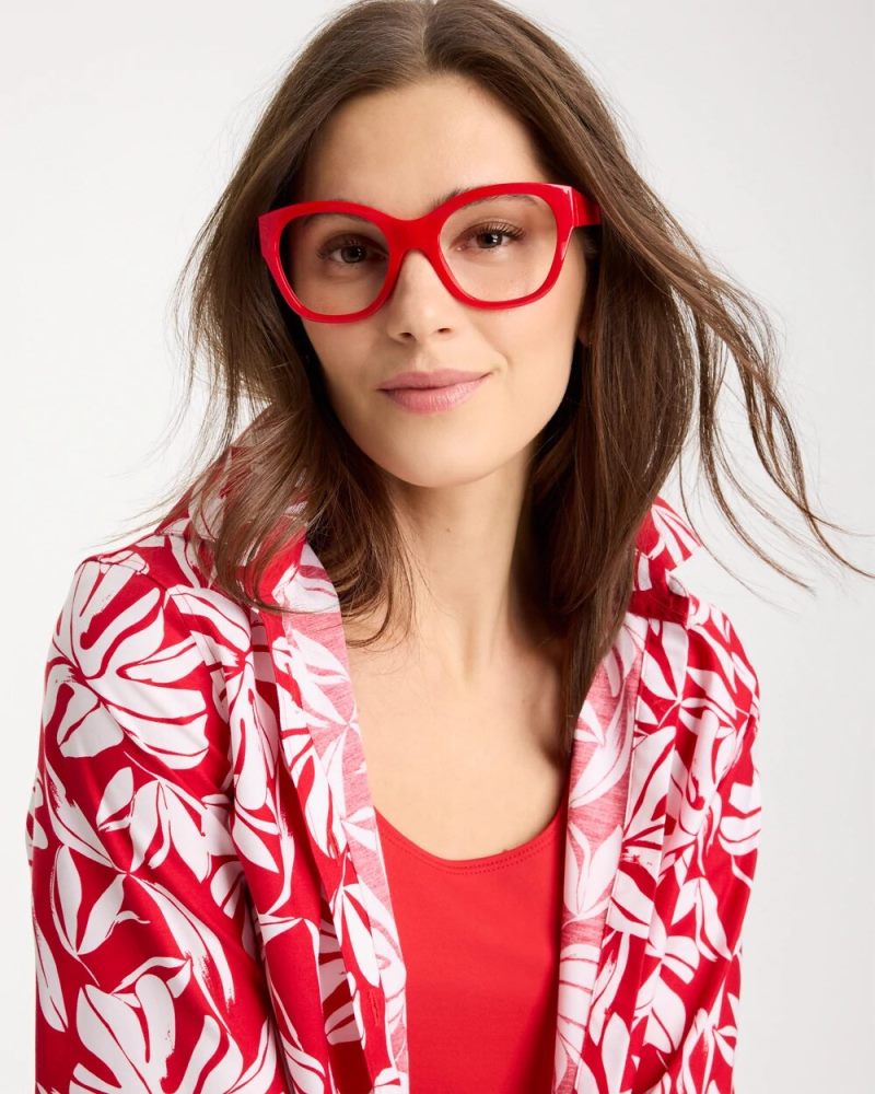 Chicos Large Red Cateye Readers - RED