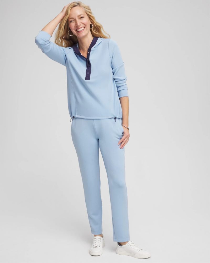 Chicos Zenergy® Soft Ankle Pants - CRYSTAL TOPAZ