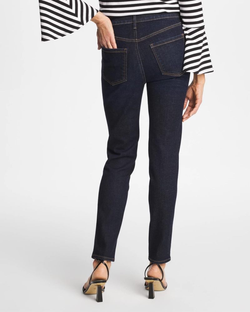 Chicos Skinny Ankle Jeans - SCARLET OAK INDIGO