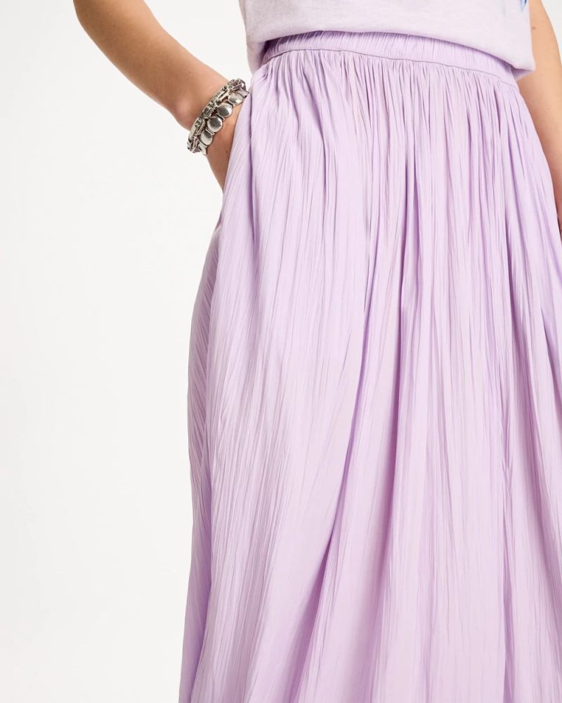 Chicos Sea Island Pull-On Maxi Skirt - ORCHID MIST
