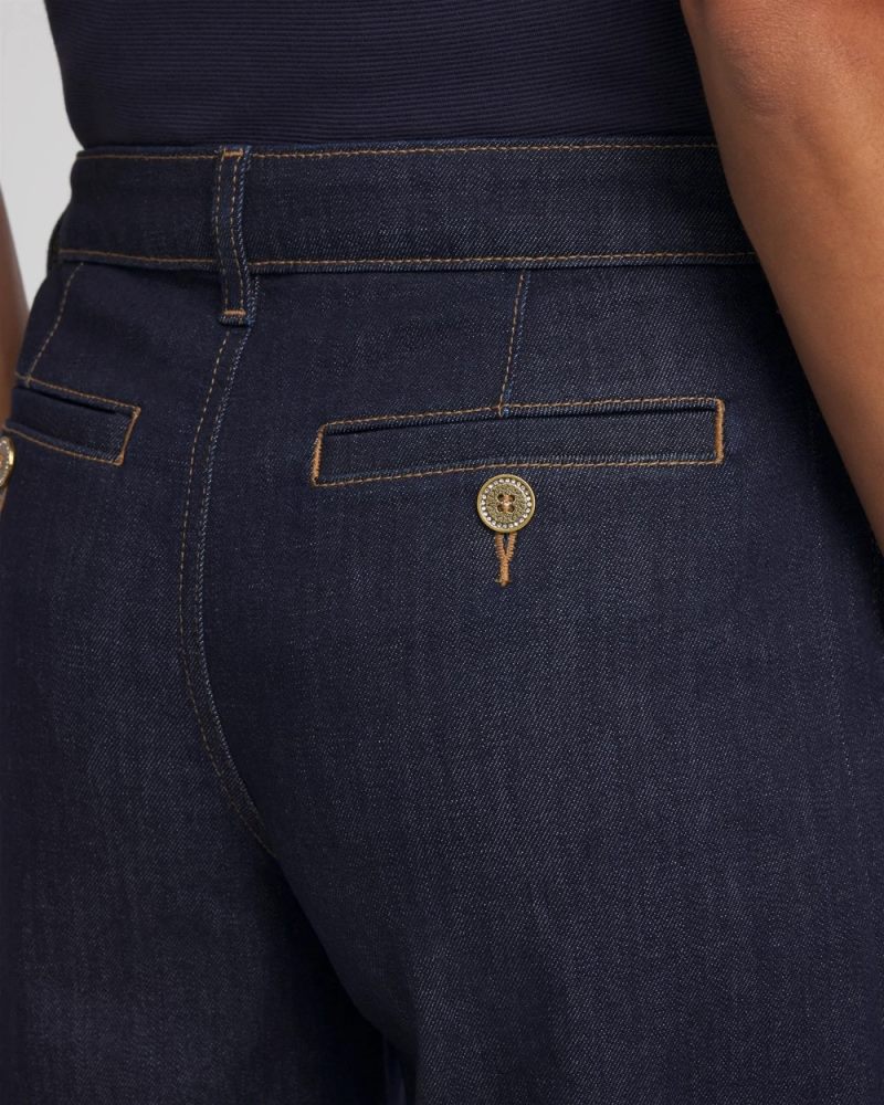 Chicos Tapered Trouser Jeans - CEDAR RINSE