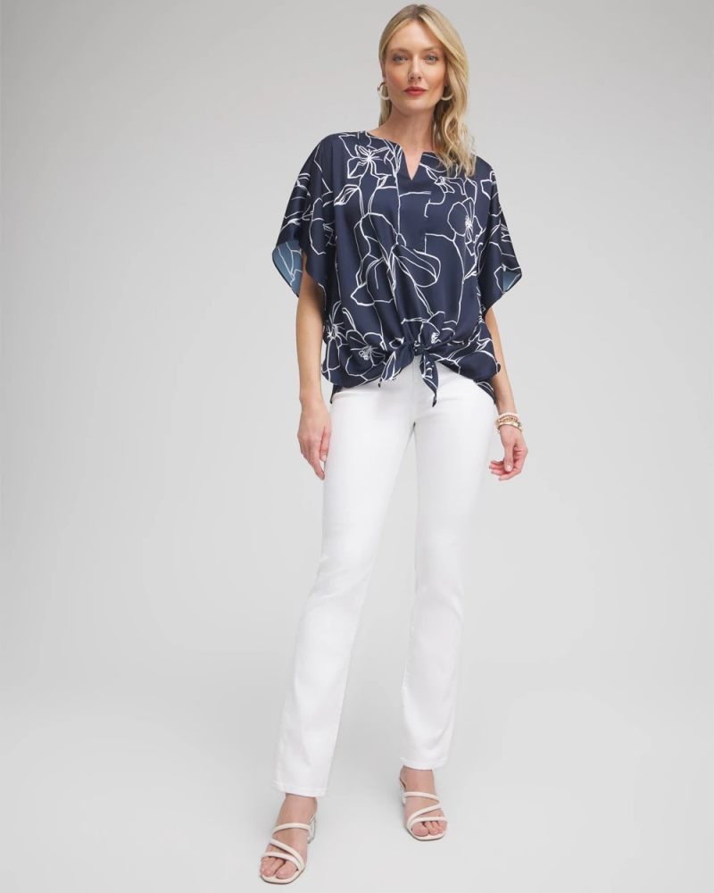 Chicos No Stain Girlfriend Jeans - ALABASTER