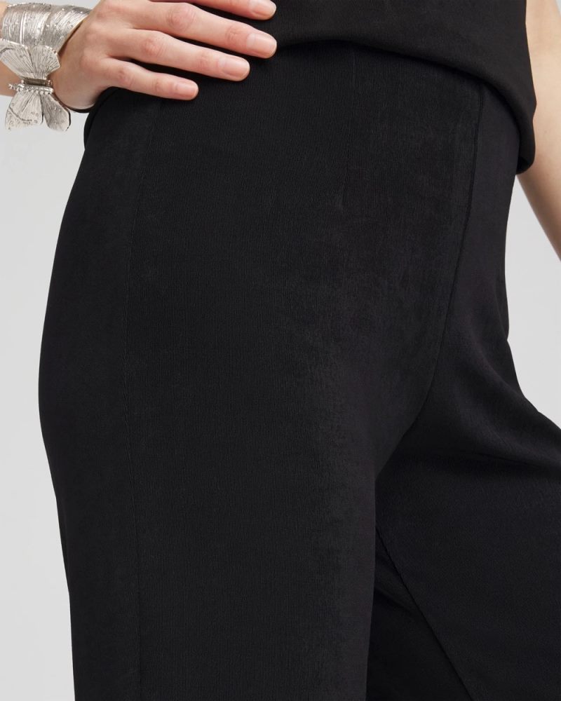 Chicos Travelers™ No Tummy Cropped Pants - TRAVELERS BLACK