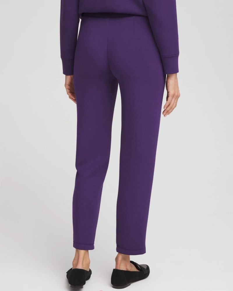 Chicos Zenergy® Tapered Ankle Pants - MIDNIGHT VIOLET