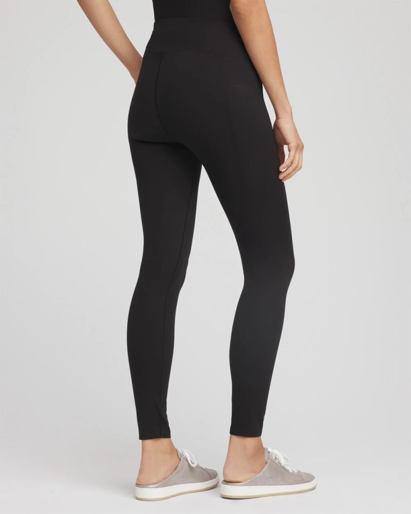 Chicos Zenergy® UPF Soft-Stretch Leggings - BLACK