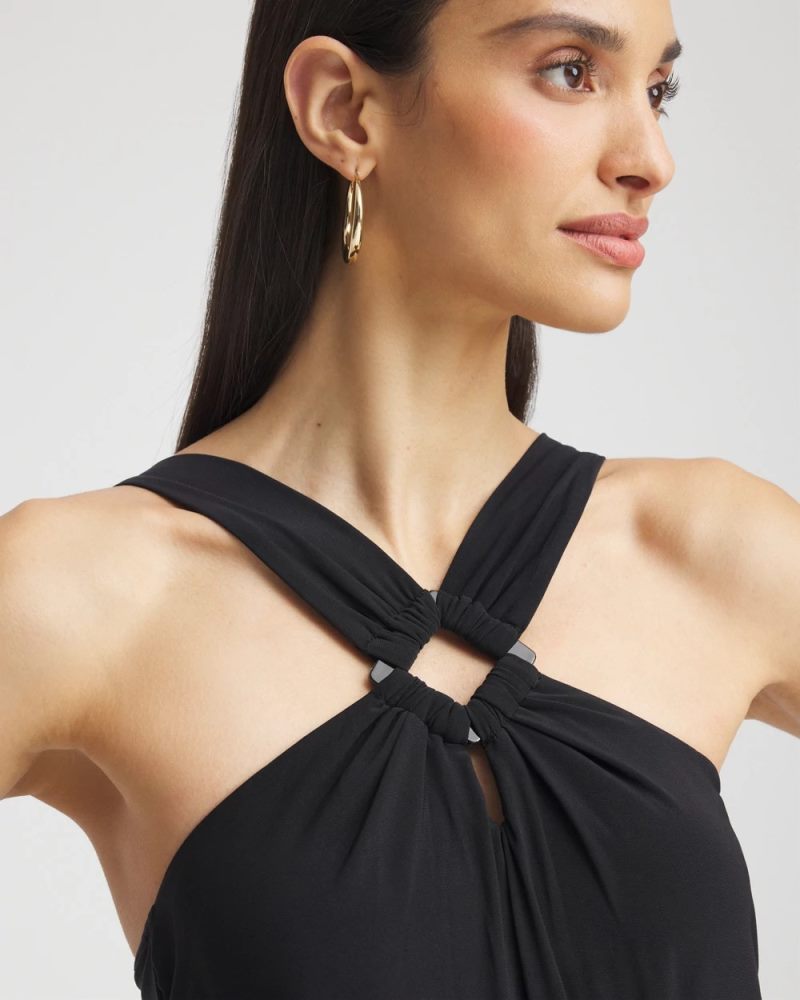 Chicos Magicsuit® Square-Cut Beverly Swim Dress - BLACK