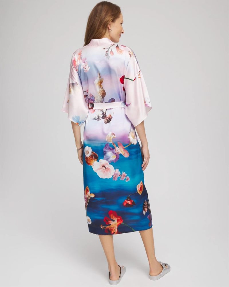 Chicos Gottex Under The Sea Kimono - MULTI PRINT