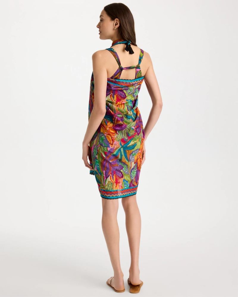 Chicos Magicsuit® Cactus Flower Pareo - MULTI PRINT