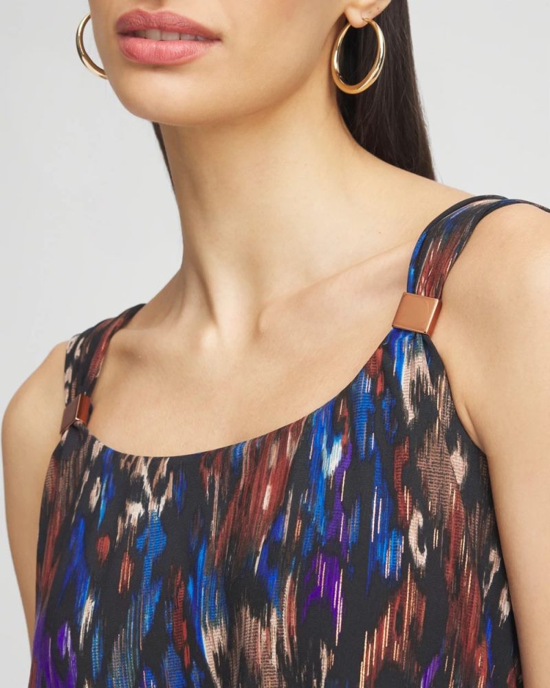 Chicos Miraclesuit® Tapiz Dazzle Tankini - BLACK/MULTI