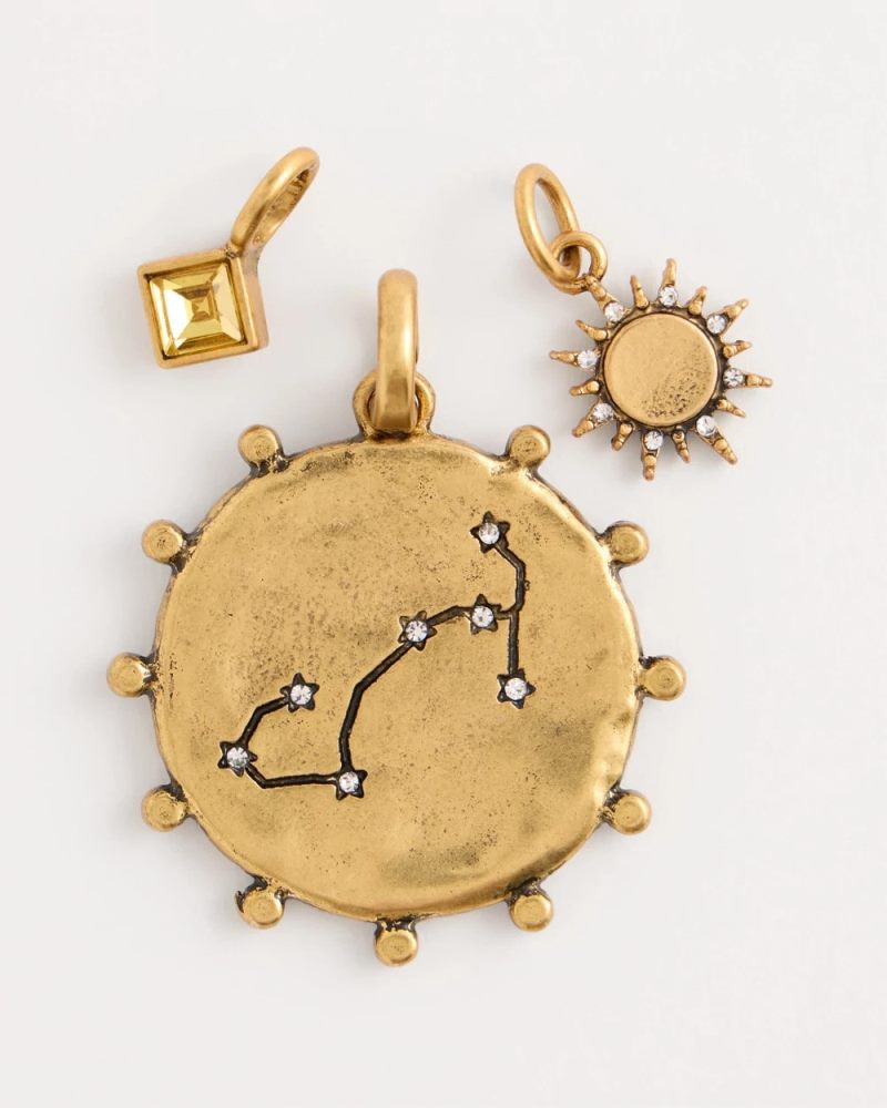 Chicos Scorpio Zodiac Charm Pendant - MIXED METALS