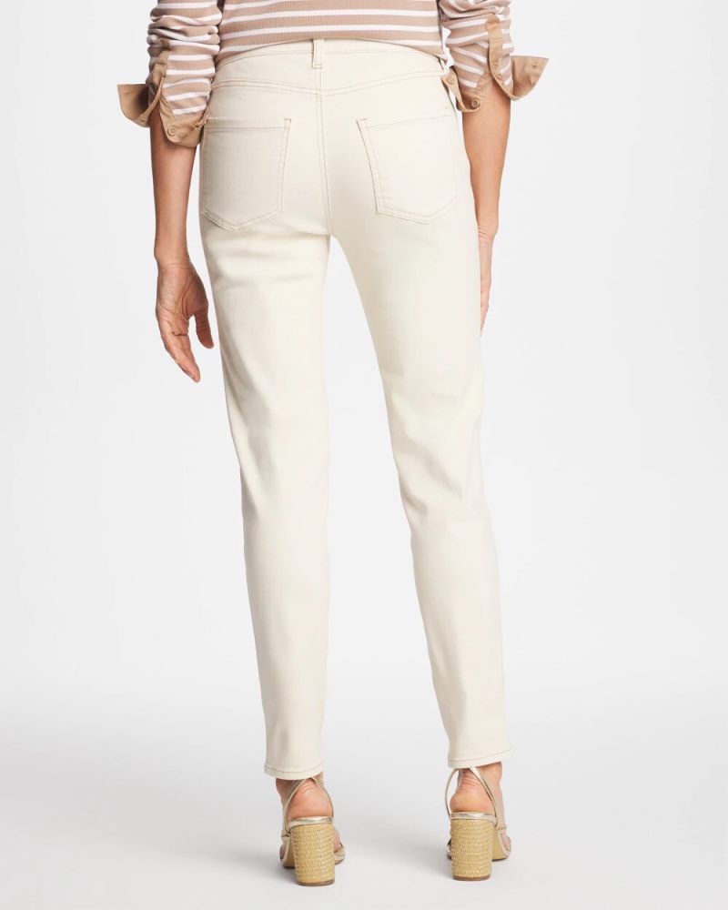 Chicos Skinny Ankle Jeans - SEA SALT