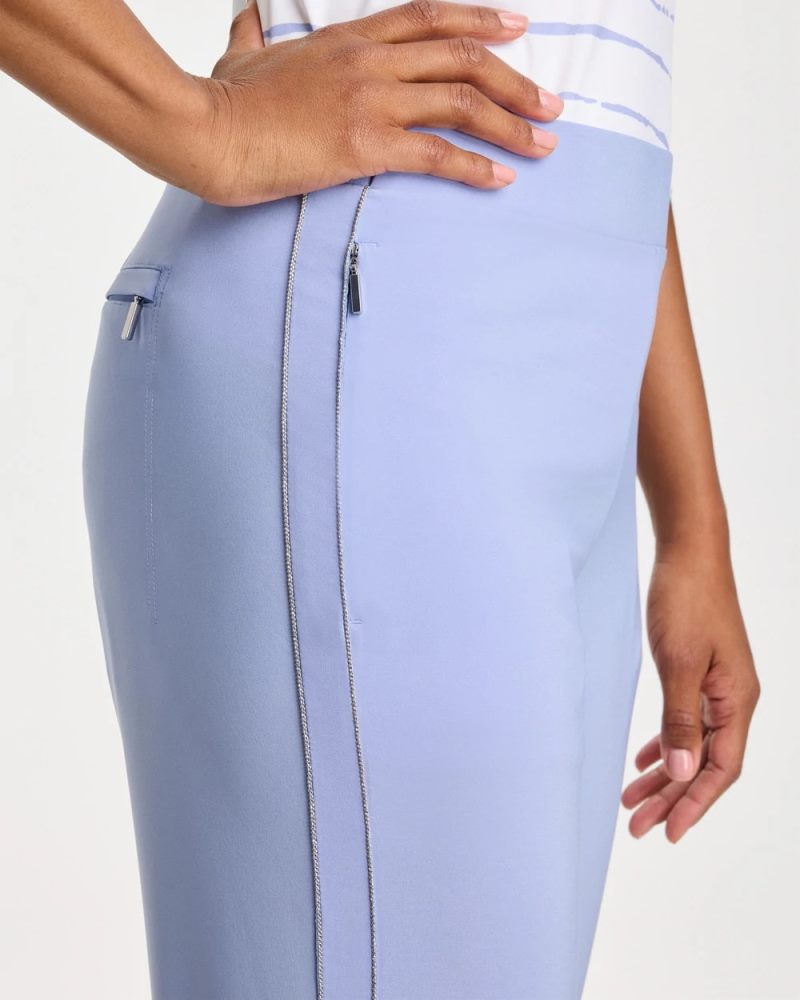 Chicos Zenergy® UPF Caviar Crop Pants - BLUE MUSE