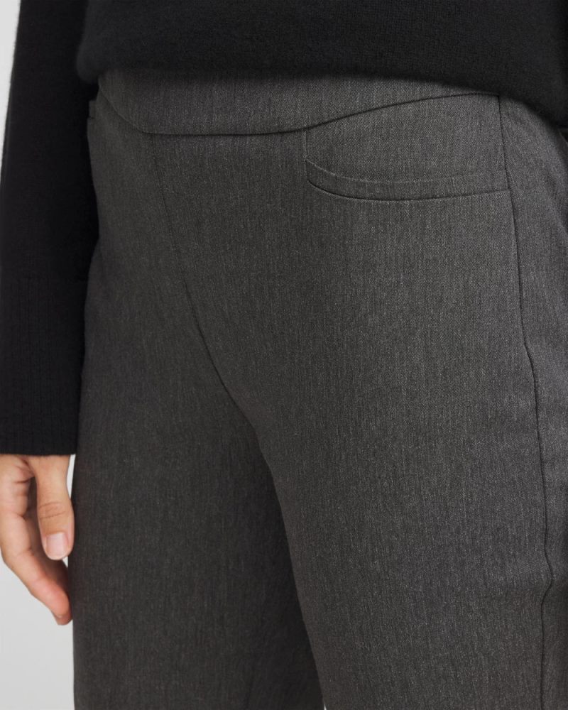 Chicos Brigitte™ Slim Ankle Pants - GRAPHITE HEATHER GRAY