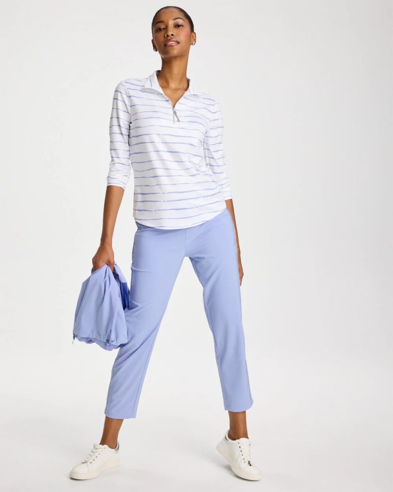 Chicos Zenergy® UPF Caviar Crop Pants - BLUE MUSE