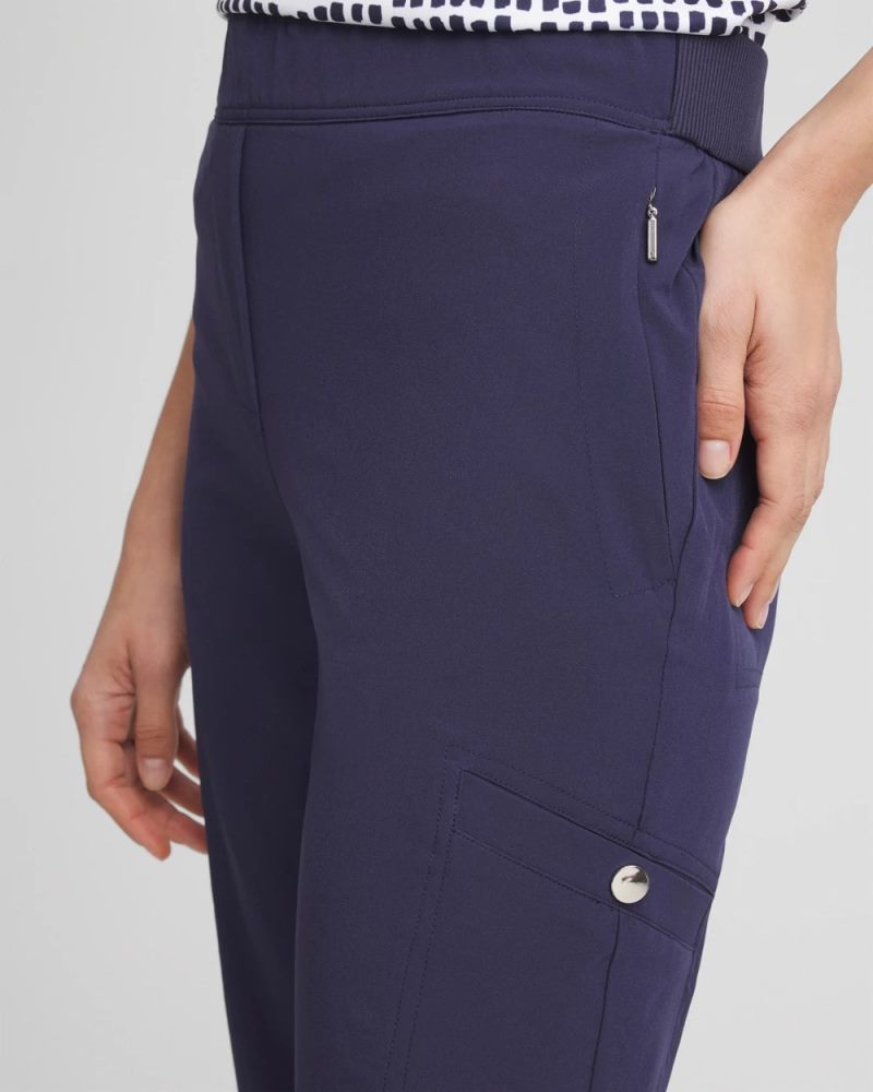 Chicos Zenergy® UPF Cargo Shorts - PASSPORT BLUE