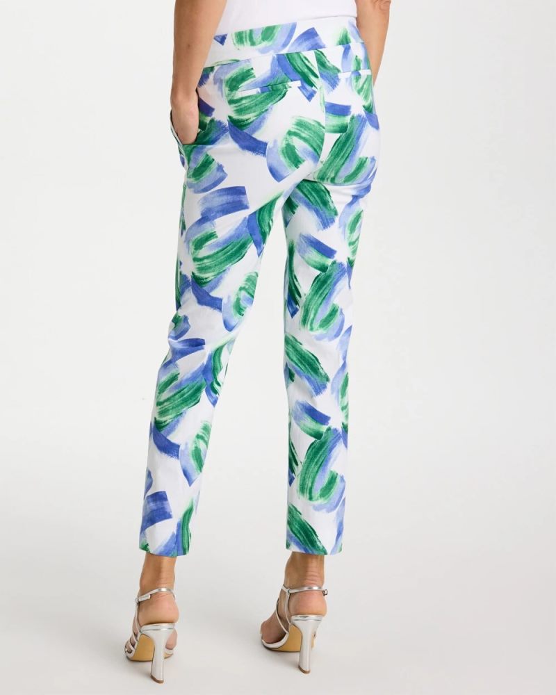 Chicos Brigitte™ Straight Whisp Crop - AMPARO BLUE
