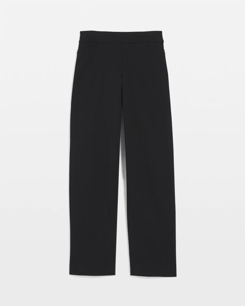 Chicos Brigitte™ Slim Wide-Leg Pants - BLACK
