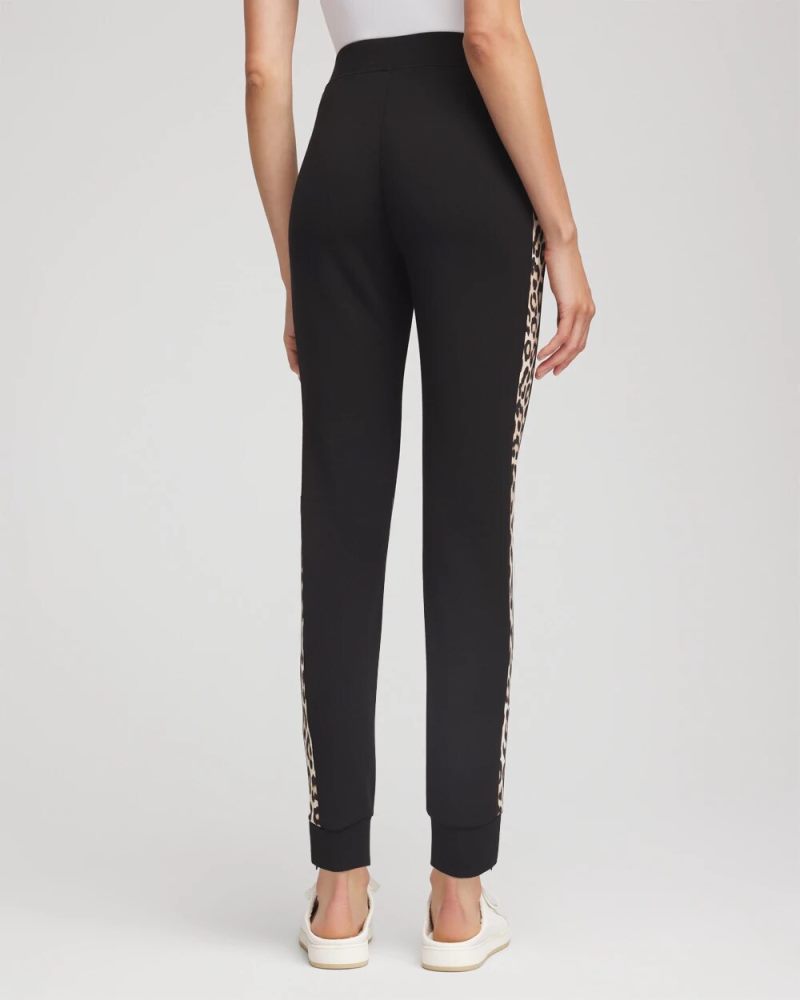 Chicos Zenergy® Colorblock Joggers - BLACK