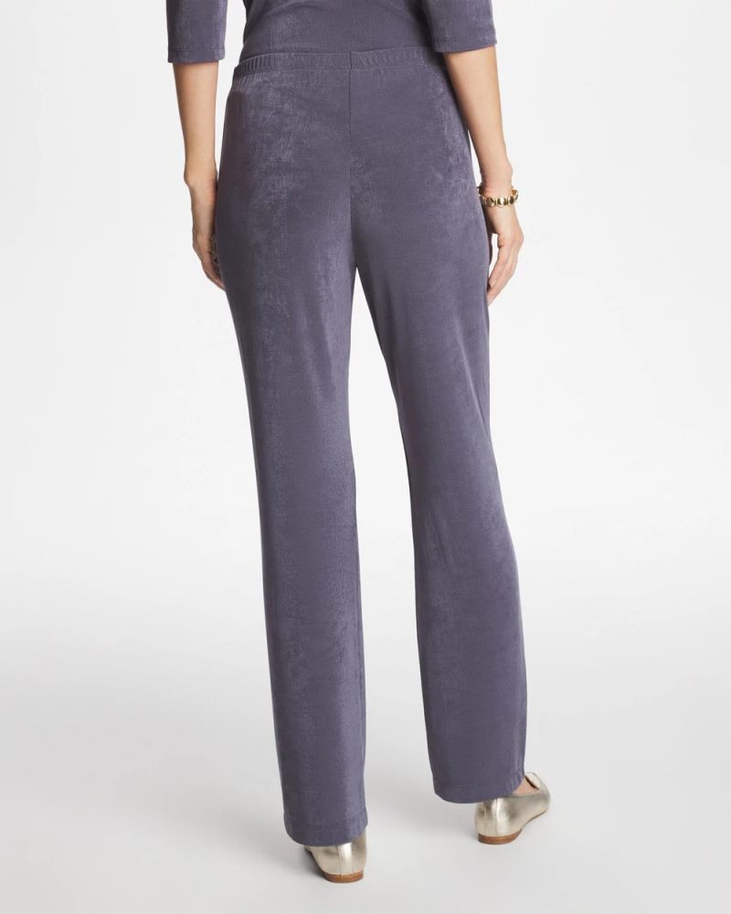 Chicos Travelers™ No Tummy Pants - SOFT SLATE