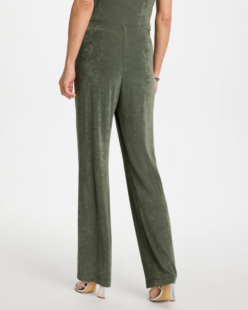 Chicos Travelers™ No Tummy Pants - KELP FOREST