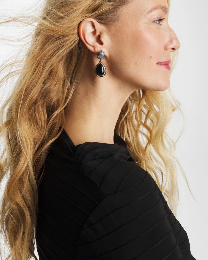 Chicos Neutral Teardrop Earrings - NEUTRAL