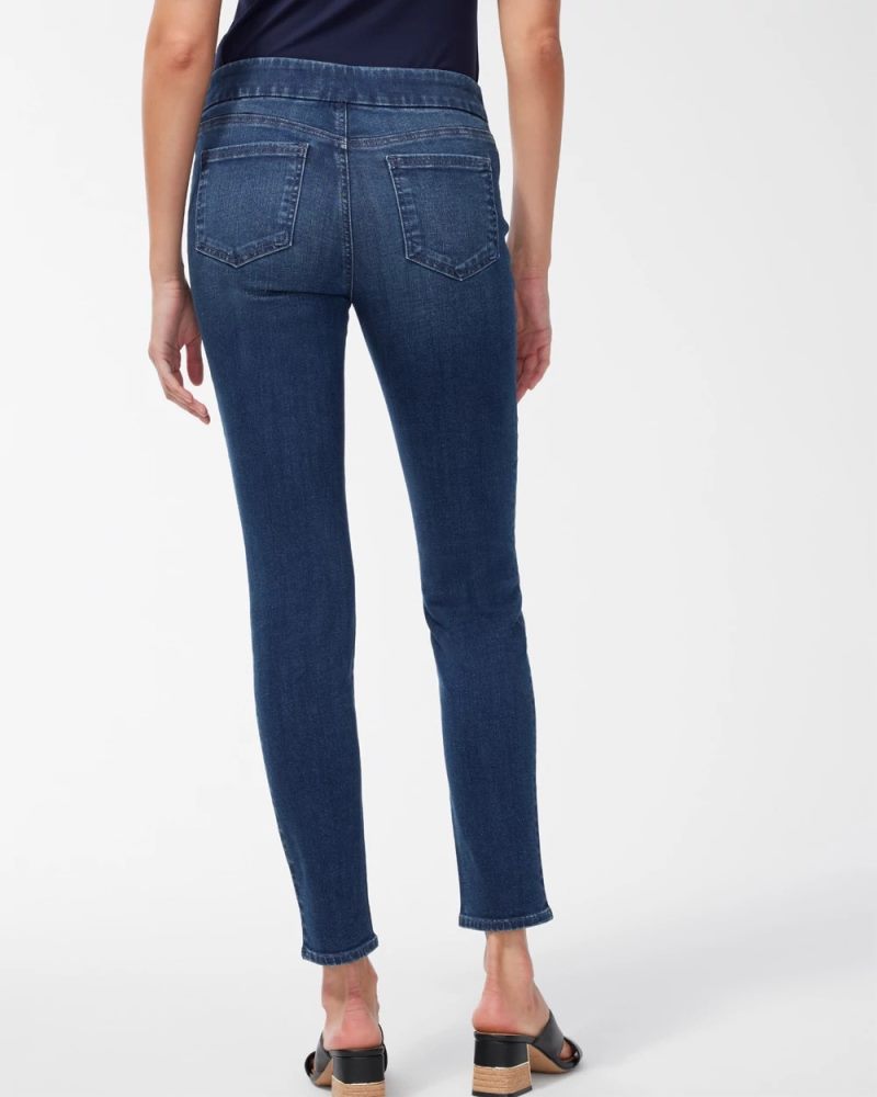 Chicos Pull-On Jeggings - INVERNESS INDIGO
