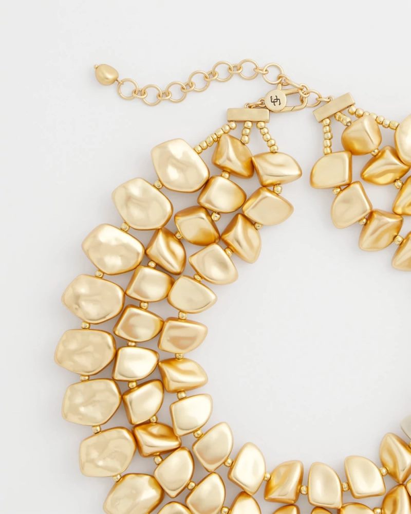 Chicos Chico’s Originals Chunky Gold Multistrand Necklace - GOLD