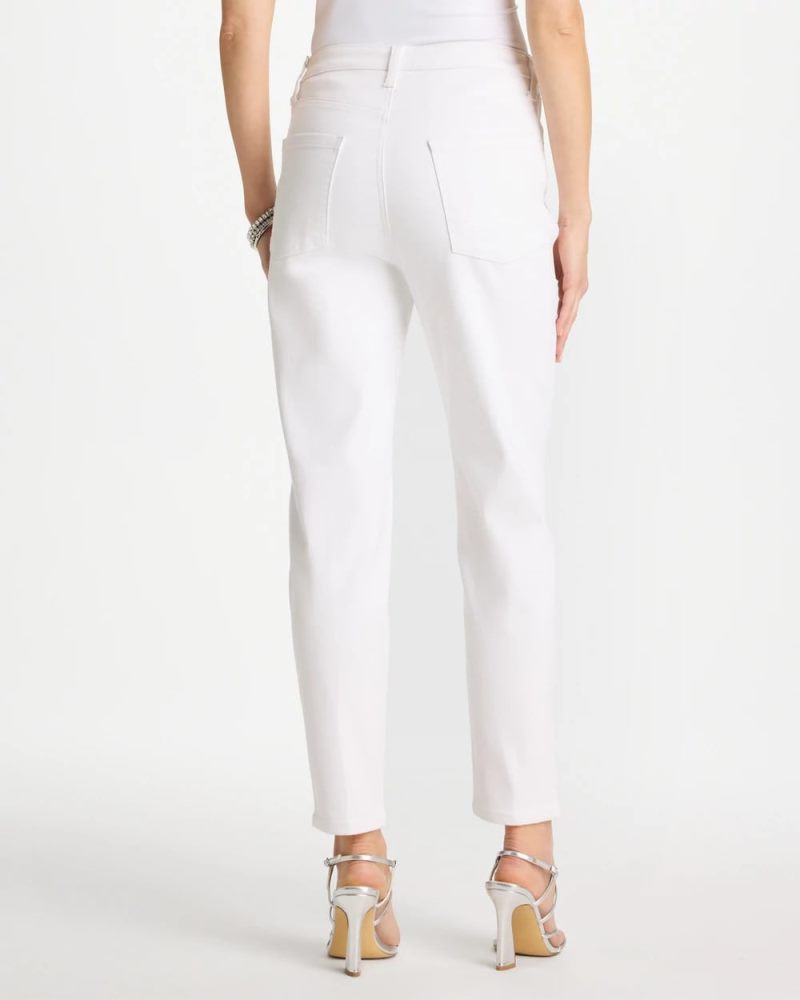 Chicos Skinny Ankle Jeans - ALABASTER