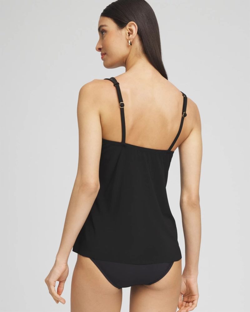 Chicos Magicsuit® Obi One Akikio Tankini - BLACK