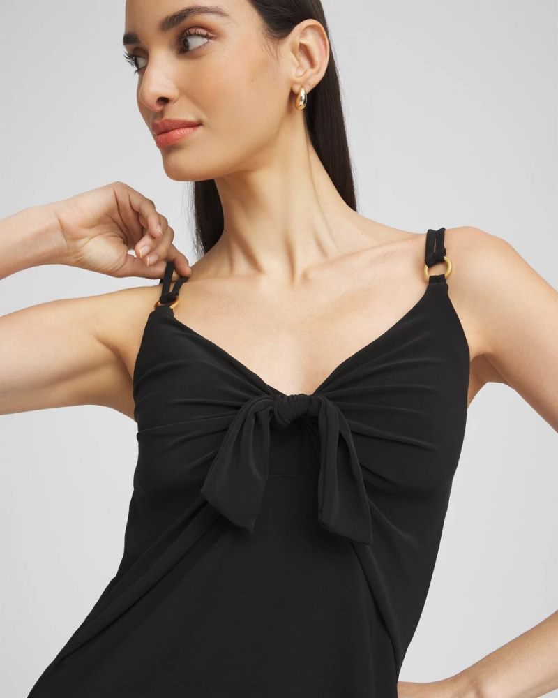 Chicos Magicsuit® Obi One Akikio Tankini - BLACK