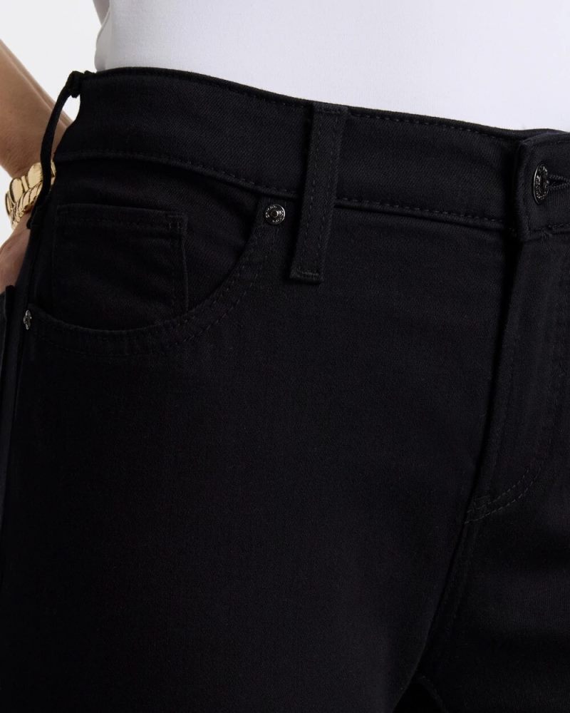 Chicos Girlfriend Slim Ankle Jeans - BLACK