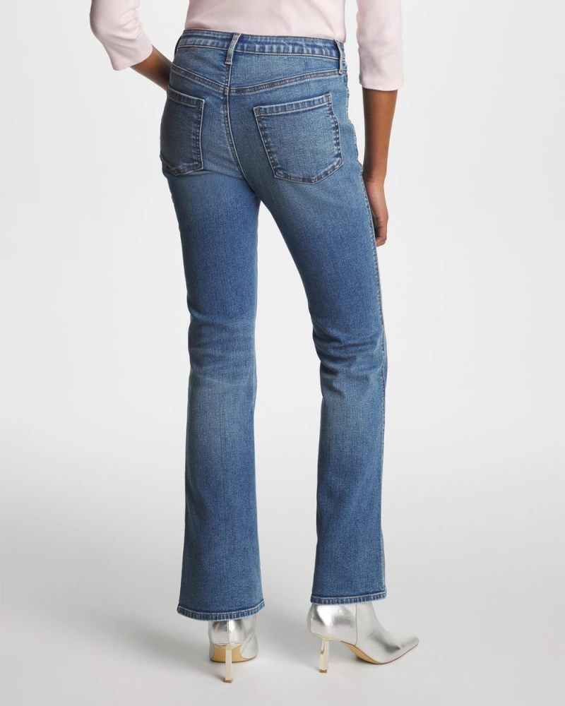 Chicos Skinny Bootcut Jeans - EVELYN INDIGO