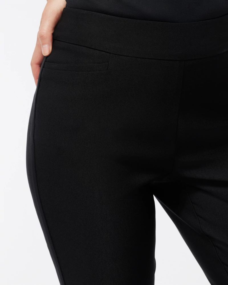 Chicos Brigitte™ Slim Pull-On Pants - BLACK