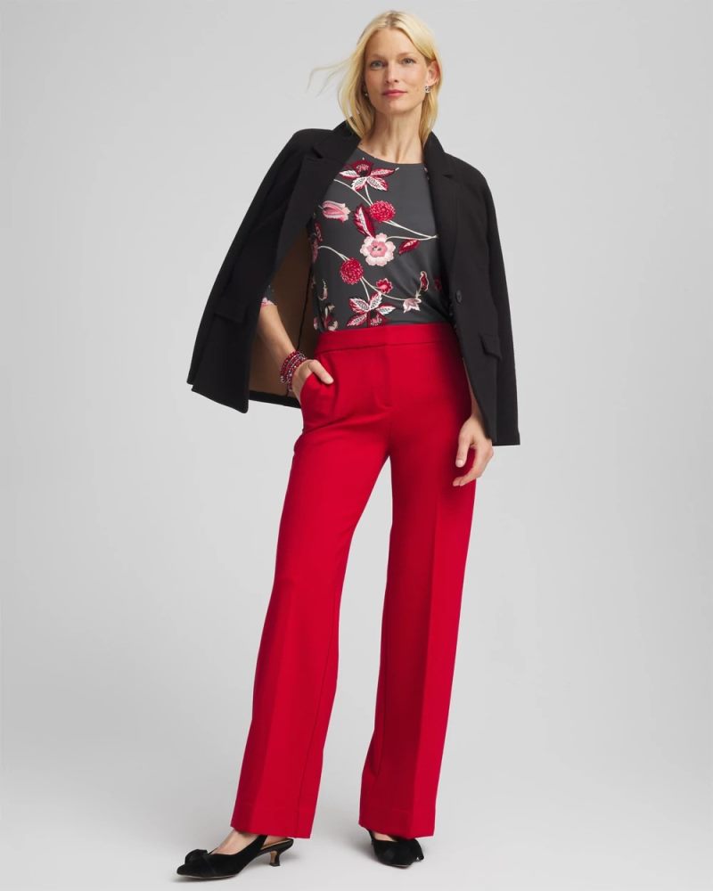 Chicos Touch of Cool™ Layering Tee - GRAPHITE GRAY
