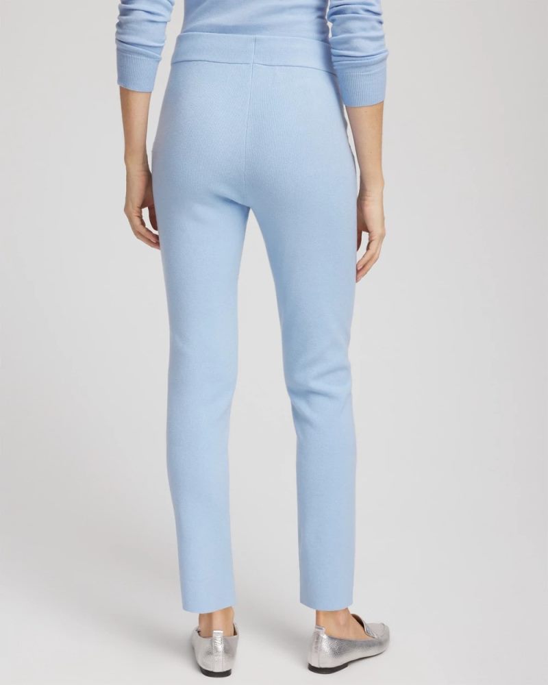 Chicos Zenergy® Luxe Tapered Ankle Pants - CRYSTAL TOPAZ