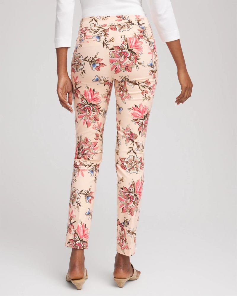 Chicos Brigitte™ Pull-On Slim Ankle Pants - BLUSHED