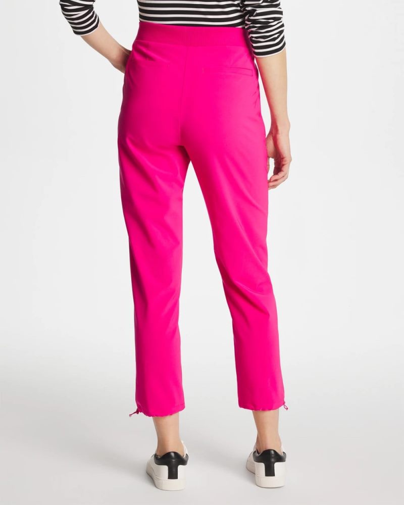 Chicos Zenergy® UPF Bungee Crop Pant - EUROPA PINK